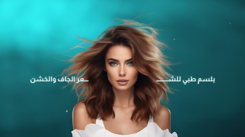 بلسم طبي للشعر الجاف والخشن
